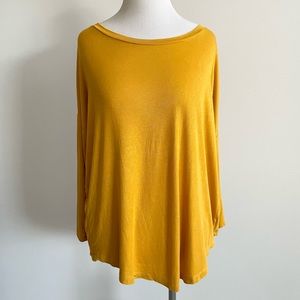 NEW Loft Relaxed 3/4 Sleeve Blouse Shirt